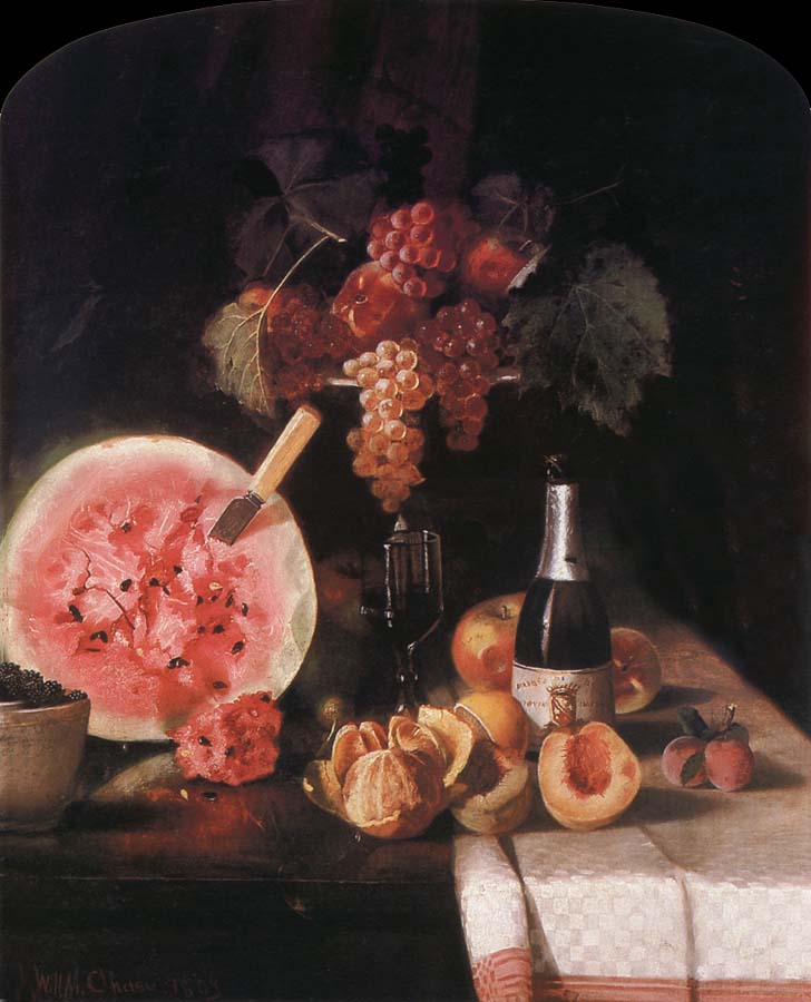 Still life and watermelon